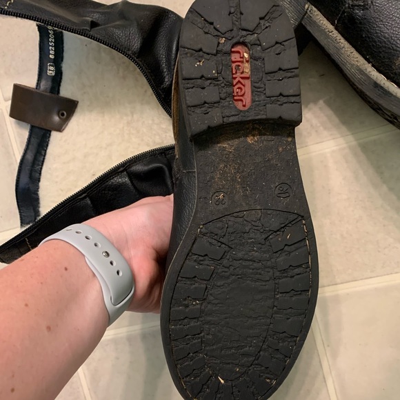 Rieker fleece lined boots - Picture 5 of 5